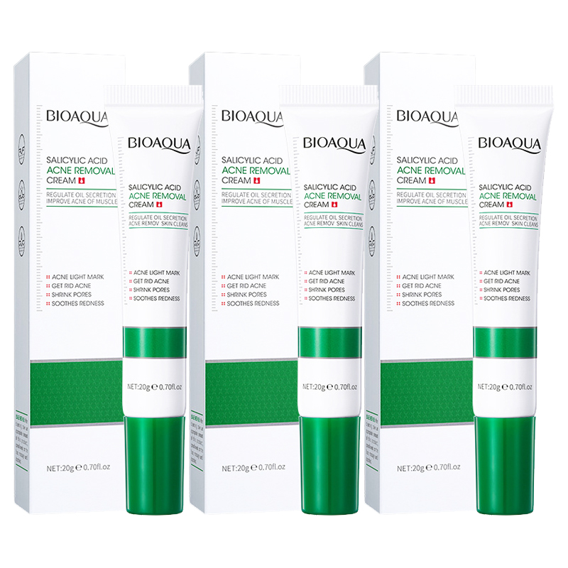 Skincare Bioaqua - 1/2/3 قطعة BIOAQUA حمض الساليسيليك كريم