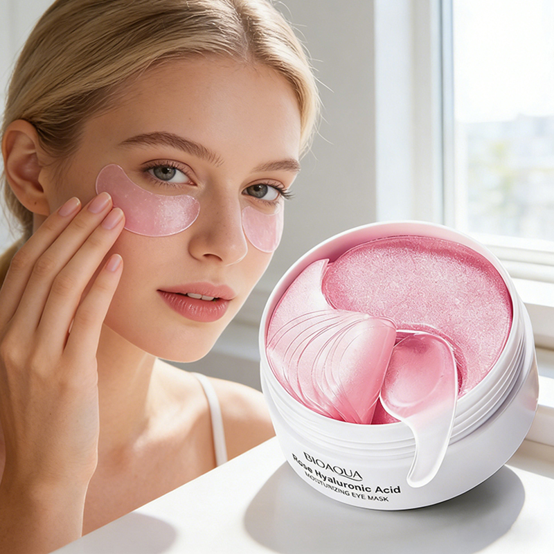 Skincare Bioaqua - 60 قطعة BIOAQUA الوردي حمض الهيالورونيك