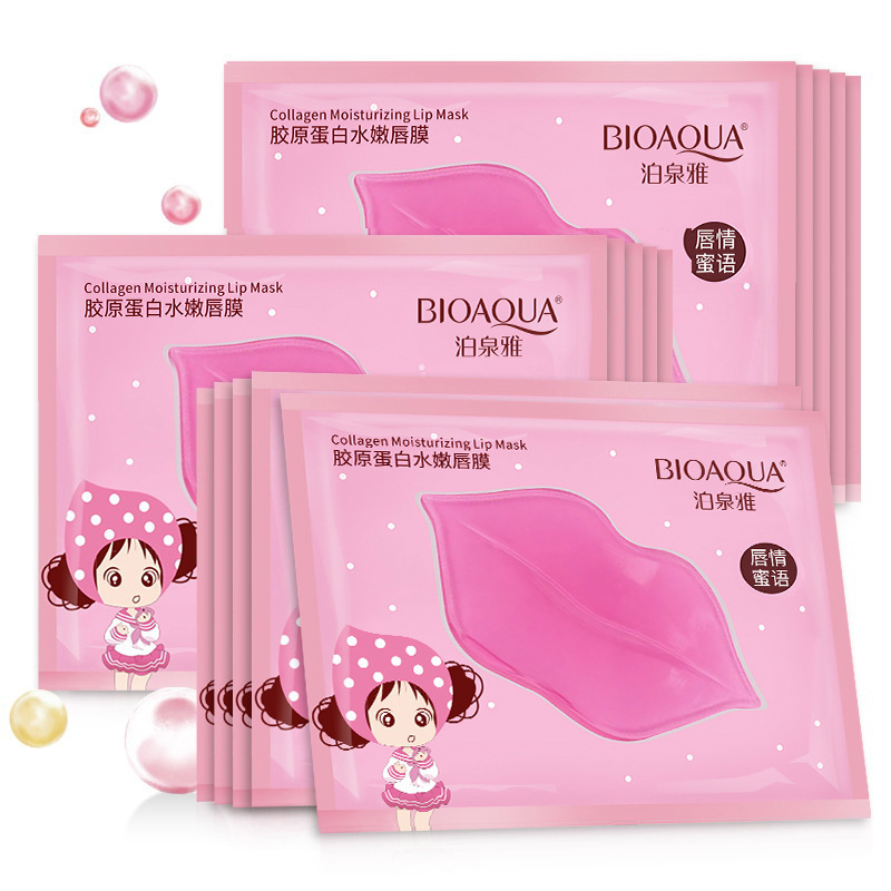 Skincare Bioaqua - 15 قطعة BIOAQUA كريستال الكولاجين قناع