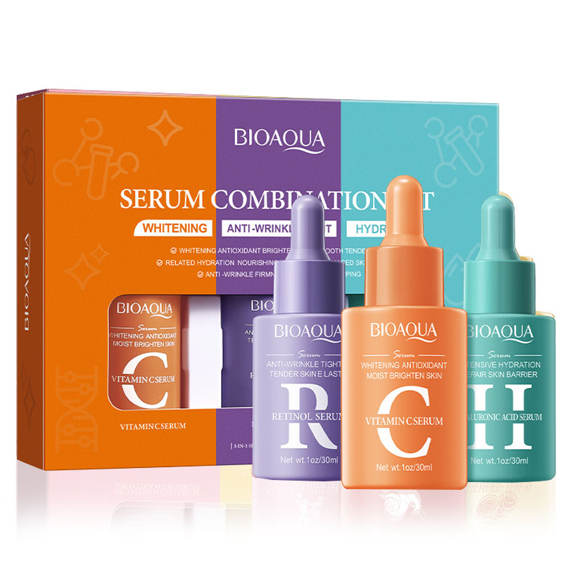 3 قطعة/المجموعة BIOAQUA فيتامي - مراجعة Skincare Bioaqua وسعره