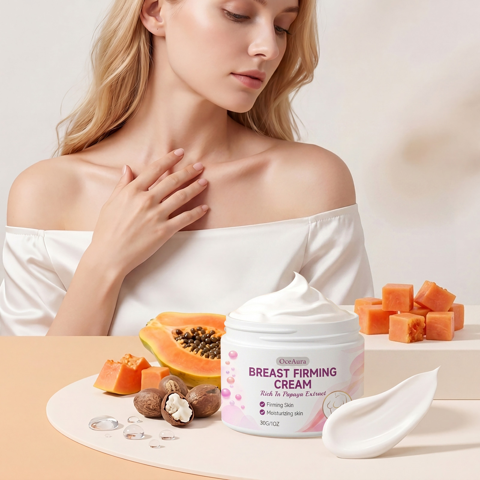 كريم العناية بالصدر بخلاصة الب - مراجعة Skincare Routine وسعره