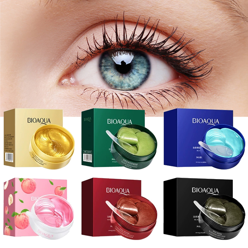 60 قطعة من لصقات العين الكريست - مراجعة Skincare Bioaqua وسعره