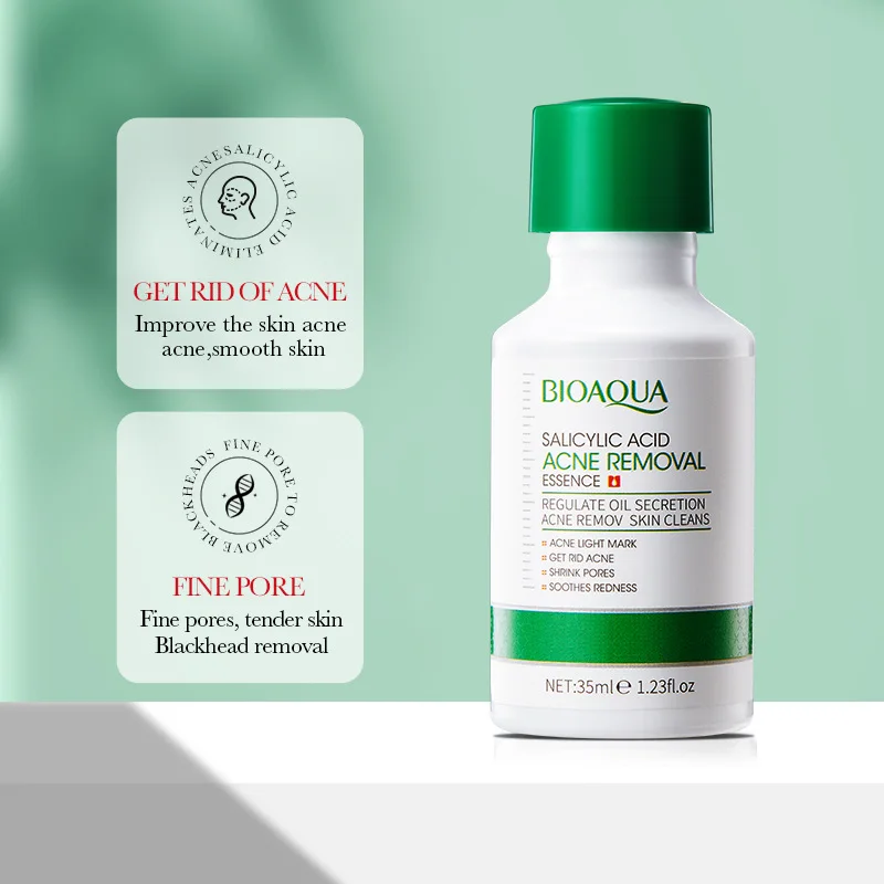 BIOAQUA حمض الساليسيليك حب الش - مراجعة Skincare Garnier وسعره
