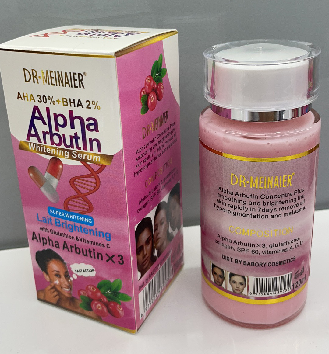 مصل ألفا أربوتين AHA 30%+ BHA  - مراجعة Alpha Arbutin Serum وسعره