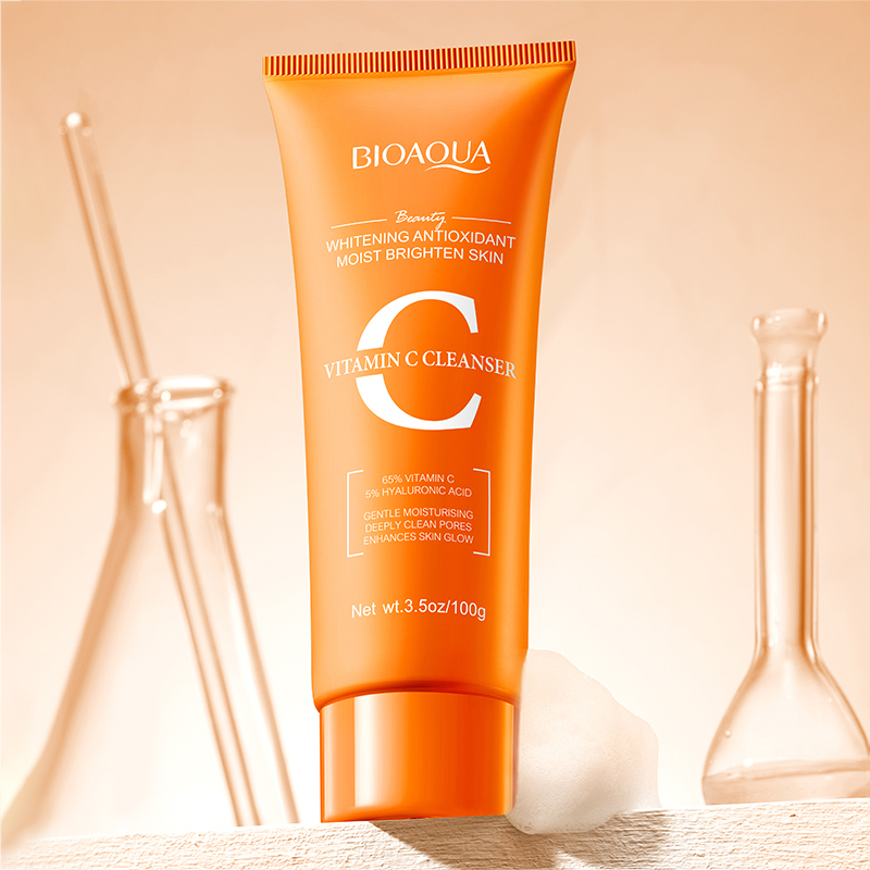 BIOAQUA فيتامين C منظف للوجه ت - مراجعة Skincare Bioaqua وسعره