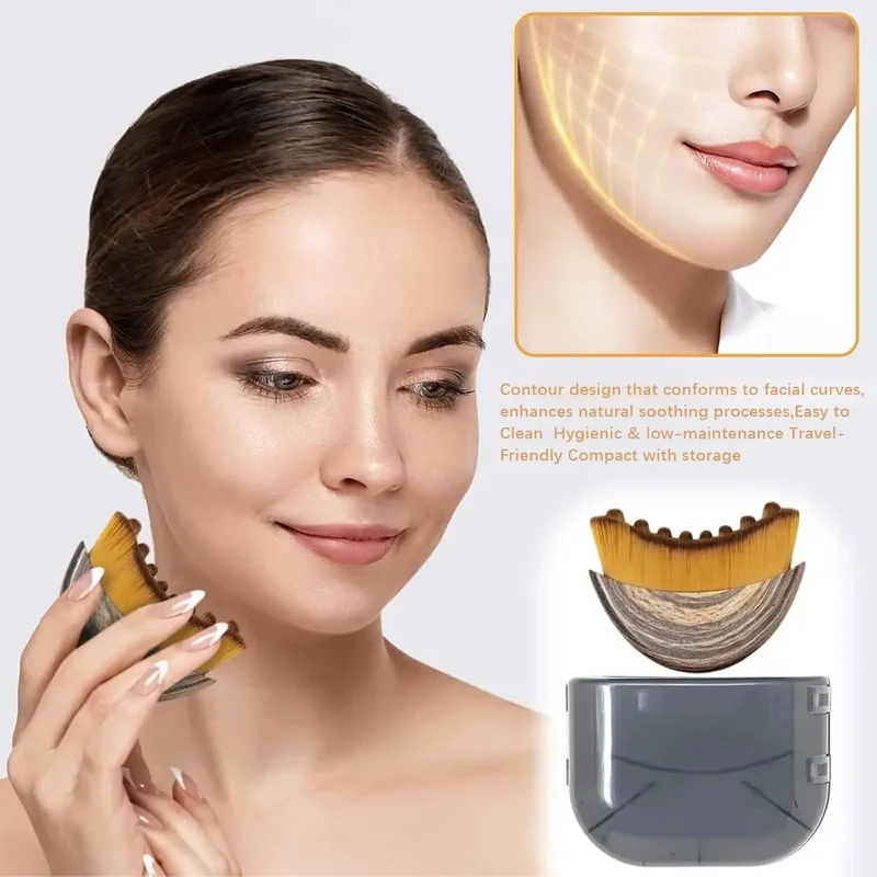 فرشاة تدليك الوجه لتصريف اللمف - مراجعة Skincare Routine وسعره